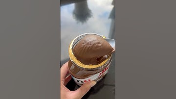 Ultimate chocolate milkshake #asmr #milkshake #ultimate #chocolate #viral #nutella #shorts