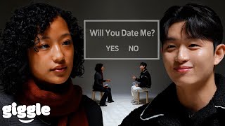 When Korean Guy Blind Date with Half Korean For The First Time