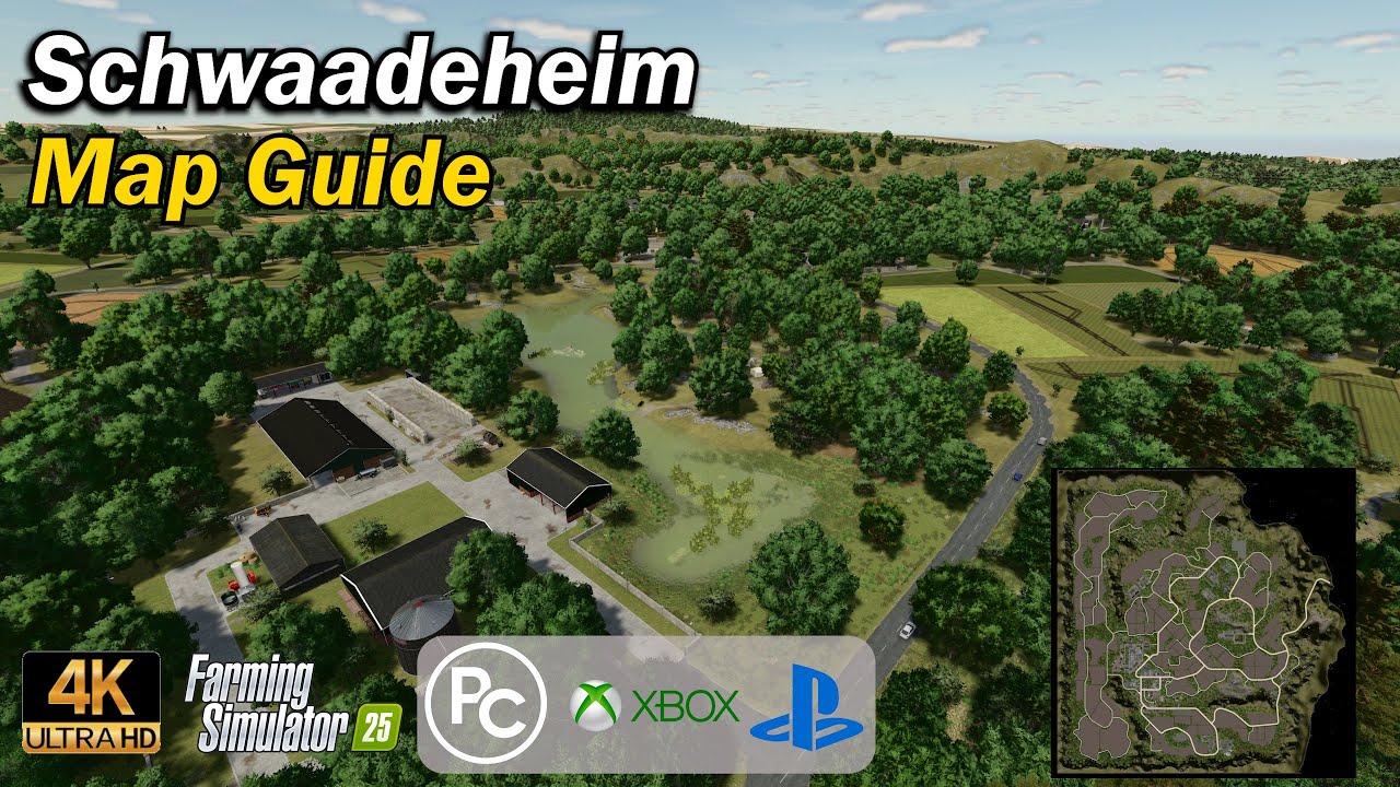 Шваадехайм | Карта Путеводитель | Фермерский Симулятор 25