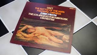 Liszt The Battle Of The Huns / Orpheus / Mazeppa LAPO Zubin Mehta 1972