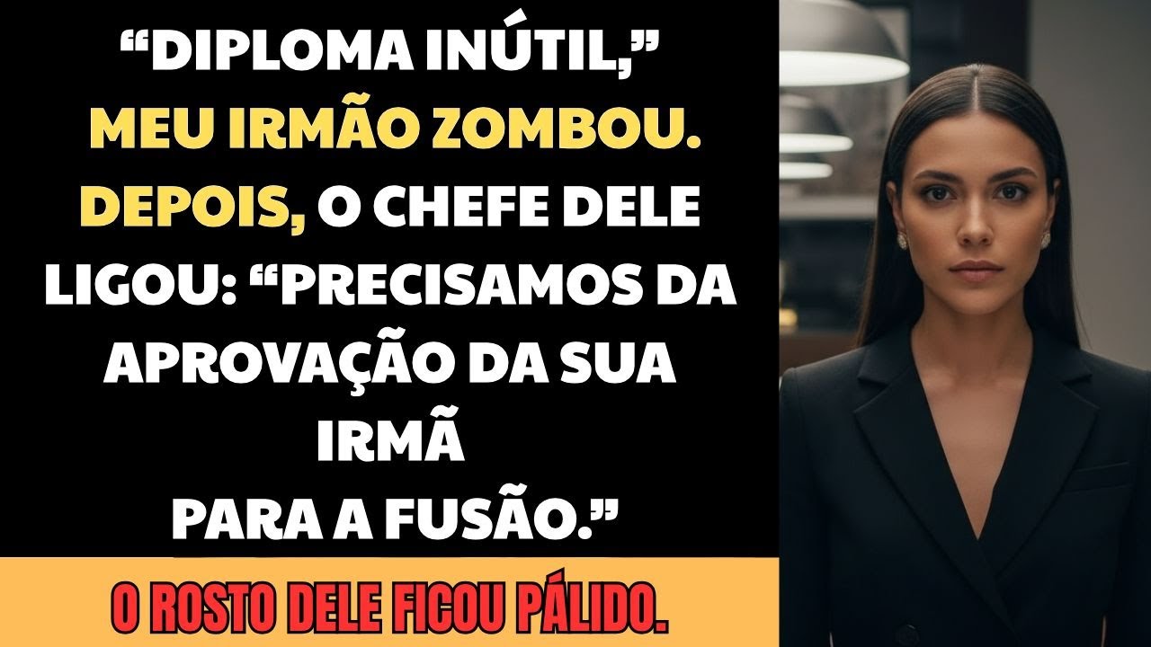 No jantar em família, disseram que meu diploma era inútil — Até verem a minha lista de clientes