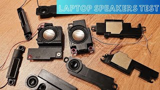 Multiple Speakers Testing #10: Testing some speakers from laptops!