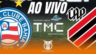 Bahia x Athletico - AO VIVO reportagem da Arena Fonte Nova - Campeonato Brasileiro - 01/04/2026