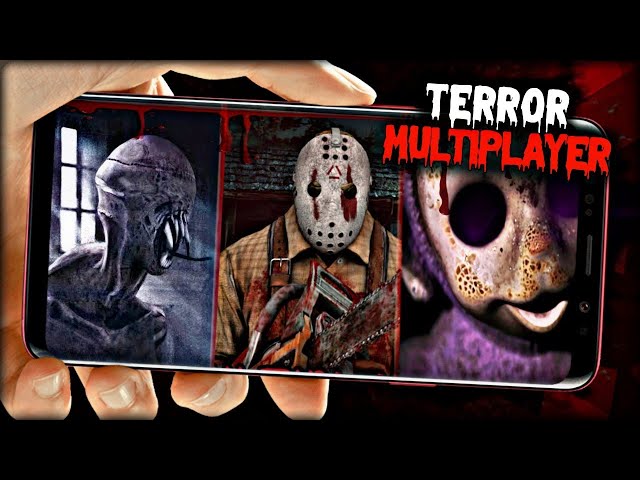 5 Jogos De Terror FANTASTICOS Multiplayer/Online Para Celular Android 