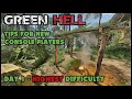 Green Hell HARDMODE | Console Survival Tips | Surviving the First Day