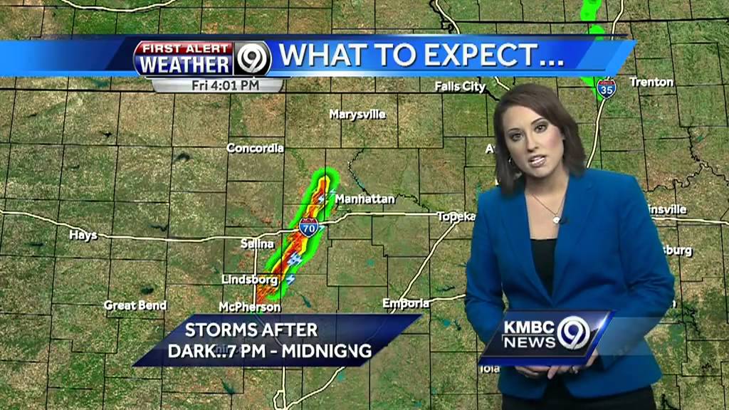 Severe storms possible this evening - YouTube