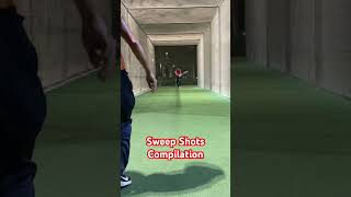 Sweep Shot Compilation | How to Play Spin #cricket #shorts #sweepshot #spin #gaikwad #nets #batting