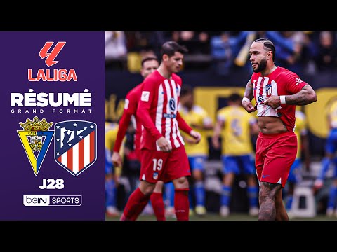 Résumé : L'Atlético Madrid EN DÉROUTE à Cadiz !