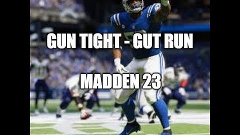 Madden 23 Glitches Cheats and Tips - Gun Tight - Gut Run