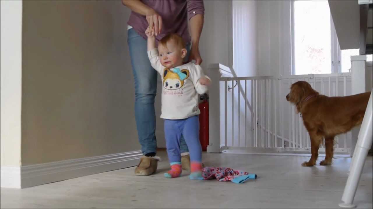 ⁣Ida tar sina första steg