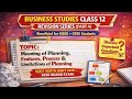 Business Studies Class 12 Revision (Part 4) | planning full chapter HBSE + CBSE 2026