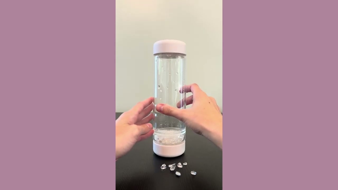 How to Use the VitaJuwel inu Bottle for Crystal-Infused Water 
