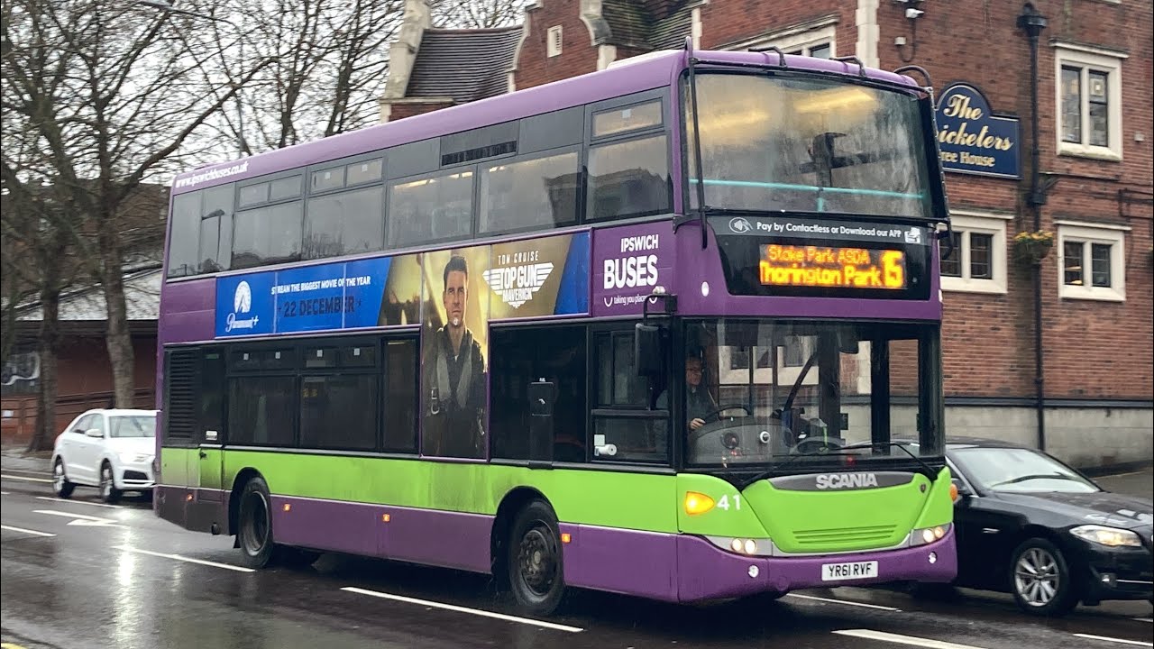 Buses around Ipswich Central 28/12/22