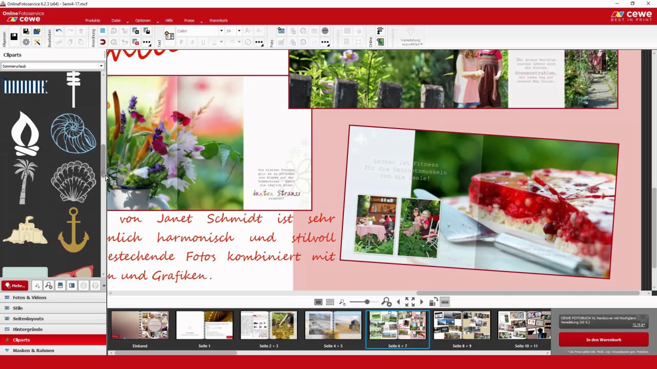 Cewe Fotobuch Webinar Teil 4 Praktische Gestaltungstipps 17 Youtube