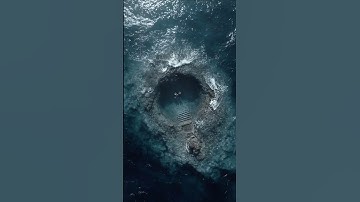 Divers Discover Spiral Staircase Leading Into Ocean Trench