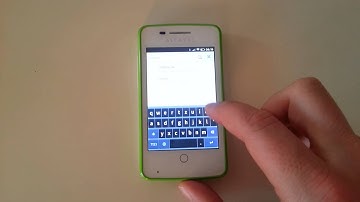 Alcatel One Touch Fire (Firefox OS) Interface