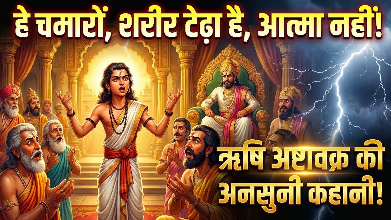अष्टावक्र और राजा जनक की कथा | Ashtavakra Gita Story in Hindi | Lessons of life