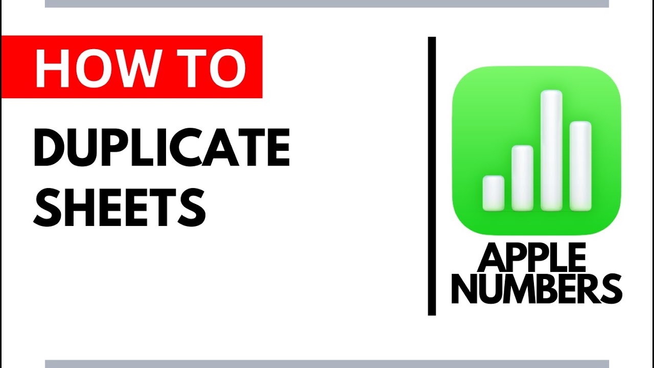 Duplicate Numbers How to Duplicate a Sheet in Apple Numbers Instant Copy! - YouTube