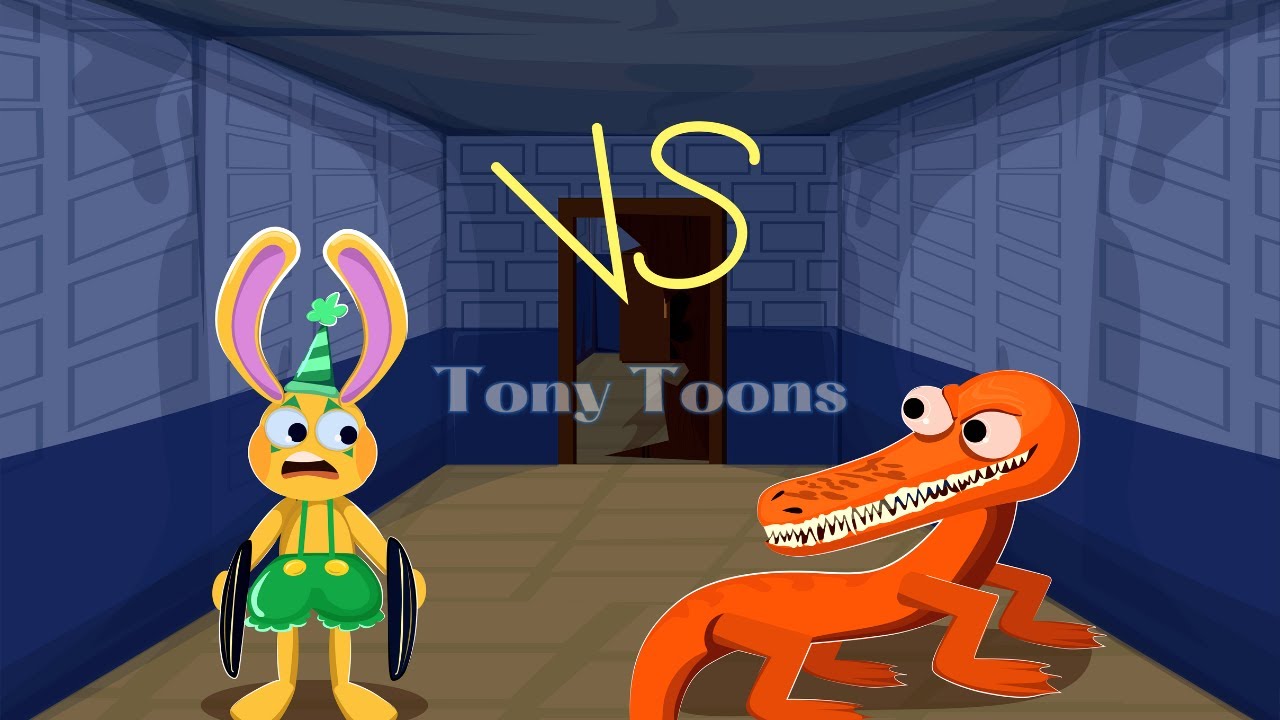 Bunzo Bunny VS Orange (Poppy Playtime VS Roblox Rainbow Friends