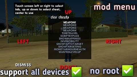 how to install Cleo cheat Mods in GTA sa Android support all devices✅
