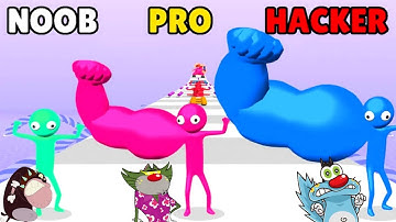 NOOB vs PRO vs HACKER The Big Hit Android iOS Oggy And Jack