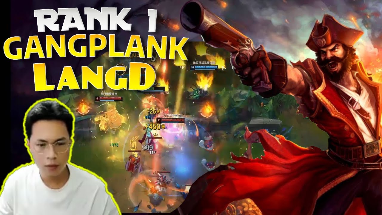 🔴 LangD Gangplank vs Yone - LangD Rank 1 Gangplank Guide