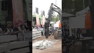 Anti-Drop Protection : LINGDONG Hydraulic Shear with Dual Mechanical Safety Device