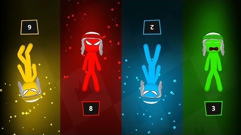 Stickman Party 1 2 3 4 Mini Games - Gameplay walkthrough Part 3 - ( iOS , Android )