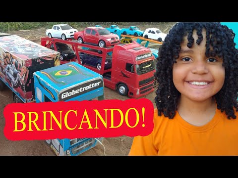 Brinquedos que falam! caminhão cegonha, carreta de madeira, caminhão de  brinquedo, Alexandre KIDS 
