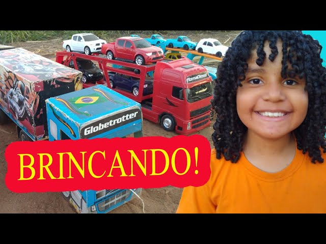 Carreta de Madeira Grande Dallas Mundial Brinquedos - Lojas Tem