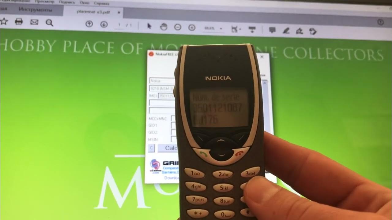 How to unlock old Nokia phone YouTube