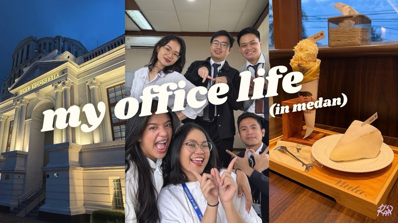 my office life in medan | busy + slow day