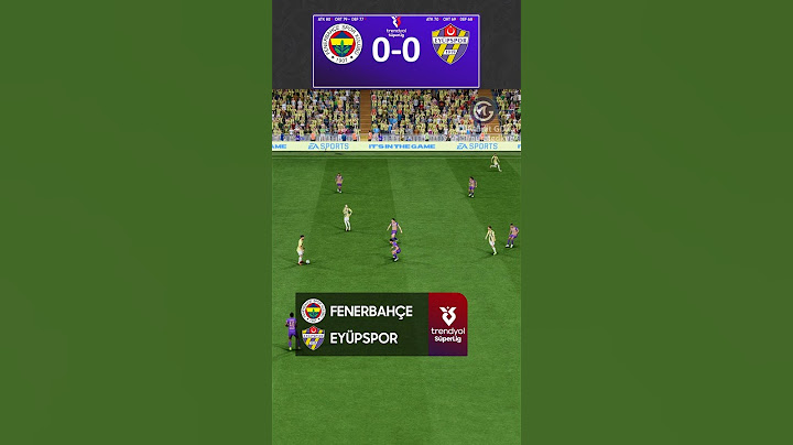 Fenerbahçe Eyüpspor / Süper Lig 36. Hafta / #fenerbahçe #fb  #fc25