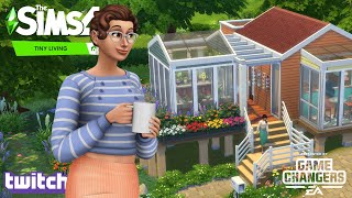 Reaction to The Sims 4 Tiny Living Trailer + Tiny House Build Challenge Info! (Twitch Replay)