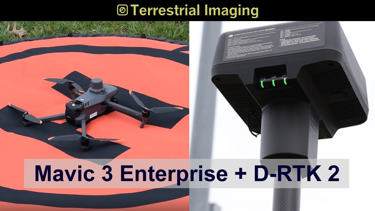 fornærme Og Lab DJI Mavic 3 Enterprise with RTK Module and D-RTK 2 Workflow - YouTube