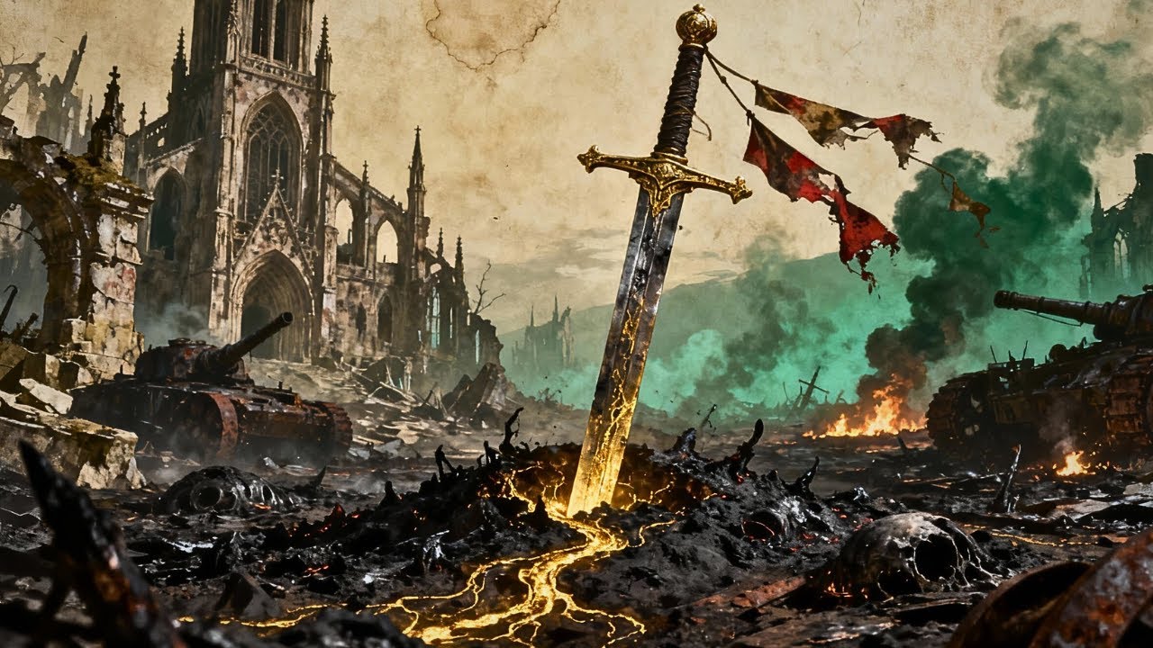 What If Excalibur Appeared in Warhammer 40K?