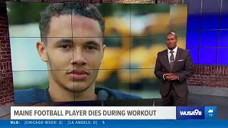 Darren M. Haynes - Maine Football Player Dies After Collapsing During Practice - WUSA9