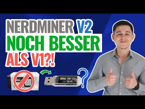 Nerdminer V2 Bitcoin Solo Mining in 2 Gen Besser als Vorgänger