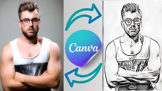 تعلم الطريقة الأسرع لتحويل صورك الي فن بالقلم الرصاص باستخدام كانفا screenshot 4