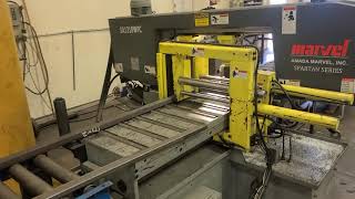 New in 2020 Marvel Automatic 13x18 Horizontal Bandsaw, Model SA1318WPC-Spartan