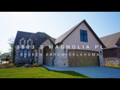 3803 S Magnolia Pl, Broken Arrow, OK home video tour