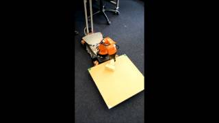 KUKA youBot object recognition and gripping test