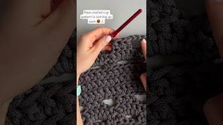 Easy crochet videos - new crochet rug pattern is coming up ➡️ www.monomey.com #crochetstitch #croche