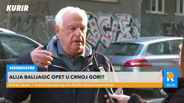 "MORAMO PROGLASITI KRIZNO STANJE U SRBIJI!" Ovaj terorista je opasan i spreman da ubija