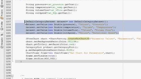 Java prog#69  How to add a Jfreechart Graph or Line chart to a panel in netbeans java