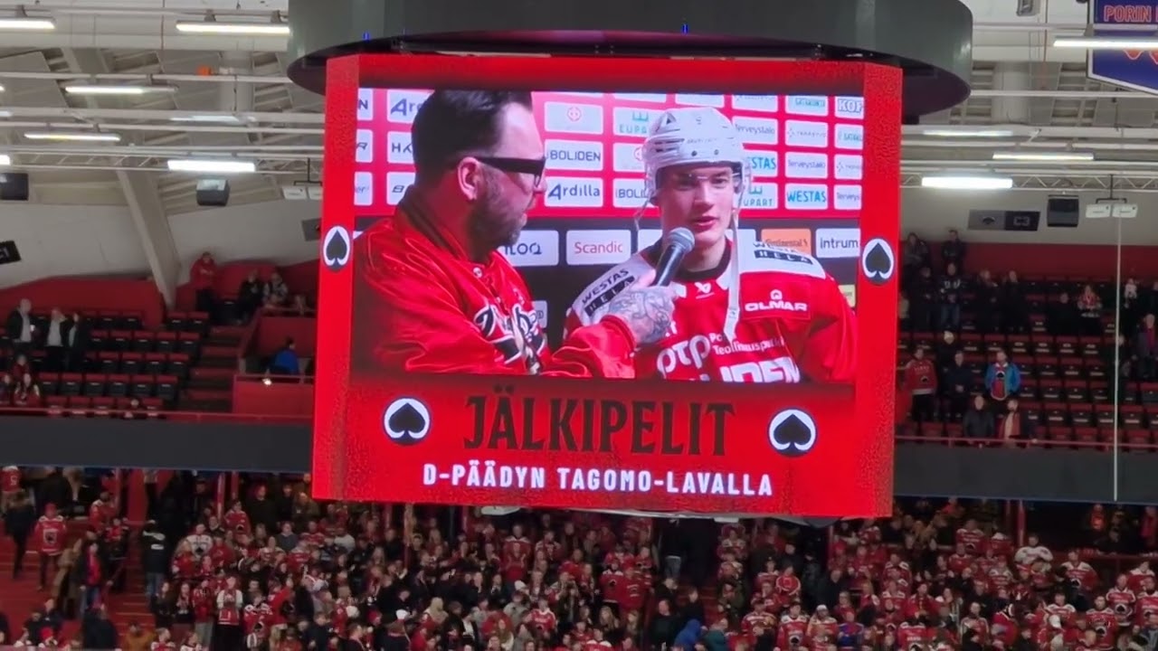 Ässät - Lukko 23.1.2026 Voittotunnelmat