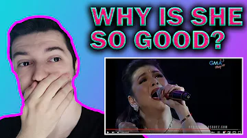 MOST EMOTIONAL SO FAR! - Regine Velasquez - Love Story (Where Do I Begin) Regine Velasquez Reaction