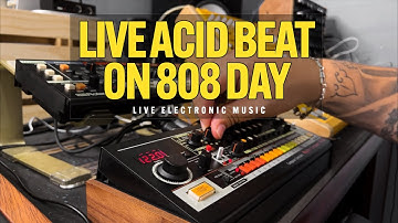 Live Programming The TR-08 On 808 Day