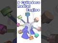9 cylinders radial engine; 비행기 9기통 프로펠러 래디얼 엔진; Siemens NX CAD