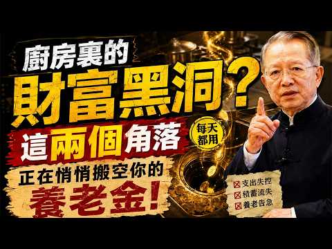 廚房裏的“財富黑洞”？這兩個每天都用的角落，可能正在悄悄搬空你的養老金！#暗財庫#環境心理學#降維反轉#潛意識法則#養老理財#存錢技巧#財富管理#生活智慧#家庭關係#認知覺醒#漏財禁忌